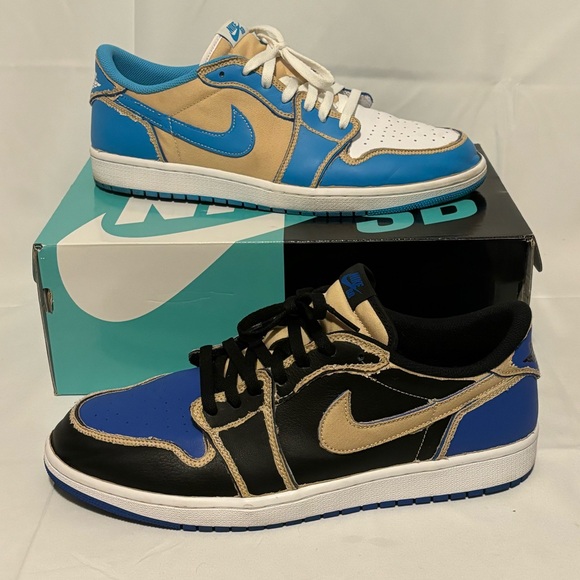 Nike Air Jordan 1 Low SB Lance Mountain Desert Ore CJ7891-200 Men’s Size 13.5 - Picture 1 of 8